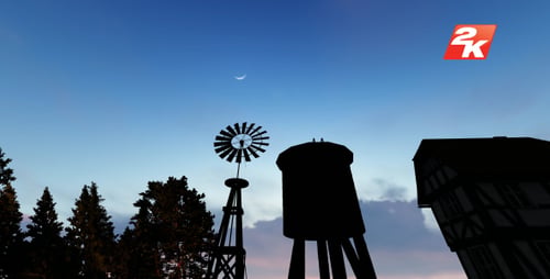 Windmill Silhouette