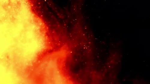 Abstract Fire Energy Background