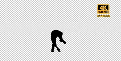 Young Boy Doing Breakdance With Transparency-5
