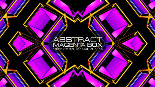Abstract Magenta Box VJ Pack