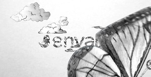 Inspirational Butterflies Logo Reveal