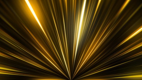 Goldlichter Strahlenstrahl
