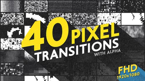 40 Pixel Transitions Pack