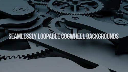 Machine Gear Wheel Loop Background