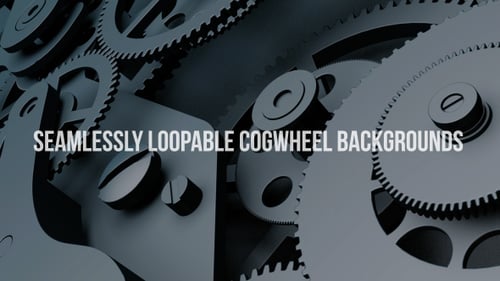 Machine Gear Wheel Loop Backgrounds V3