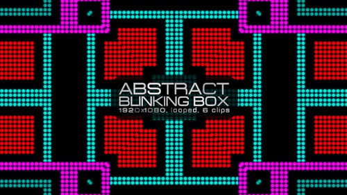 Abstrakte Blinkbox VJ Pack