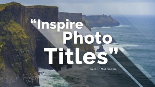 Photo Quotes - Inspirational Text Animation