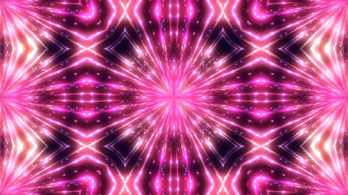 Flickering Glow Kaleidoscope