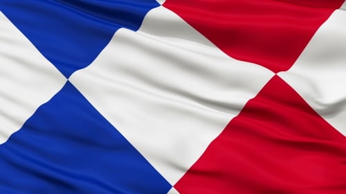 Islands of Refreshment Micronation Waving Flag
