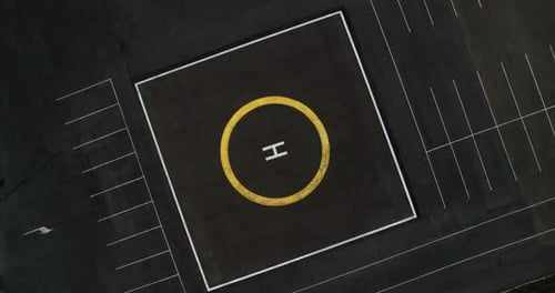 Hubschrauber-Zone
