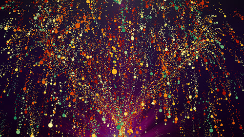 Boucle de particules de