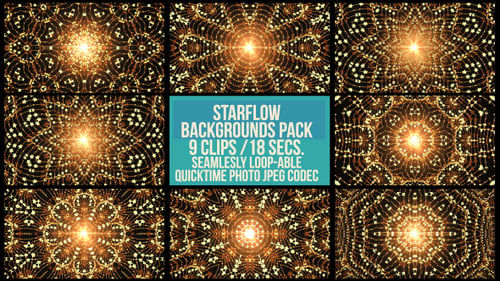 Star Flow Kaleidoscope Loop