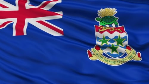 Cayman Islands National Flag Waving Loop
