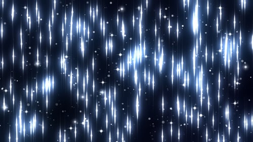 Rain White Glitzer