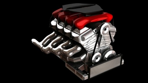 Drehbarer Automotor