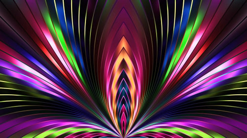 3D Colorful Background