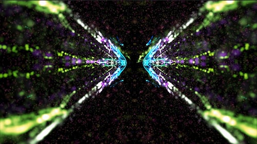 Kaleido-Partikel-Hintergrund