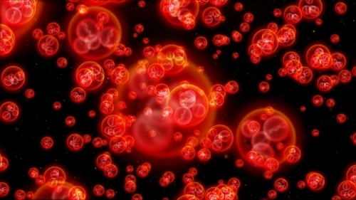 Micro Red DNA Cell Able To Loop Seamless