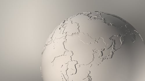 Fondo de mundo blanco