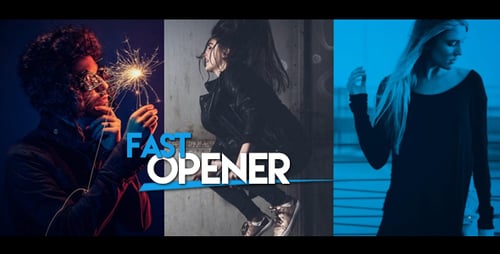 Dynamic Modern Opener for Fast-Paced Promos and Introductions