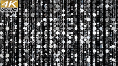 Festive Shimmering Silver Sequins Curtain Background
