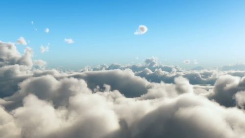 Realistic Flight Through the Clouds