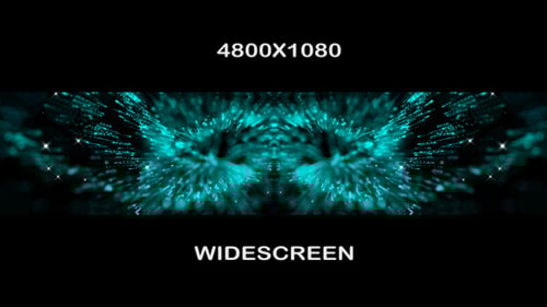 Abstract Glowing Particle Stream Digital Background Animation