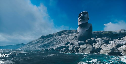 La Grande Sculpture Sur L'île