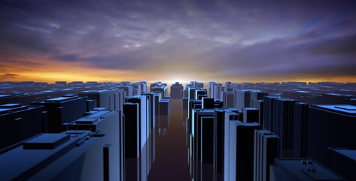 3D city