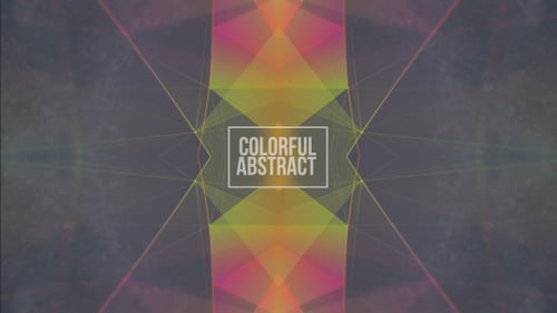 Abstract Mirror Kaleidoscope Backgrounds Loop V2