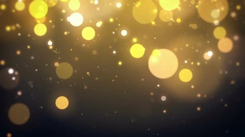 Gold Bokeh Background