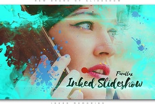 Ink Memories Parallax Slideshow