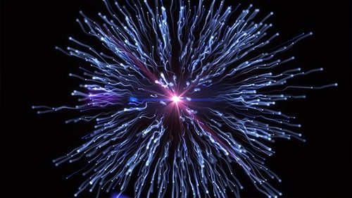 Explosions-Partikellicht-Hintergrund2