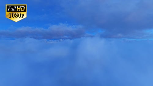 Flug durch Wolken 16
