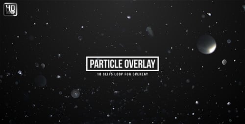 Particle Glittering Overlays