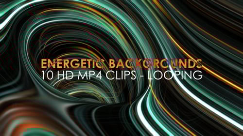 10 Energetic Abstract Backgrounds