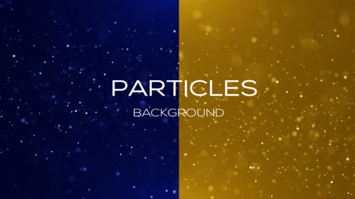 Gold And Blue Glitter Background