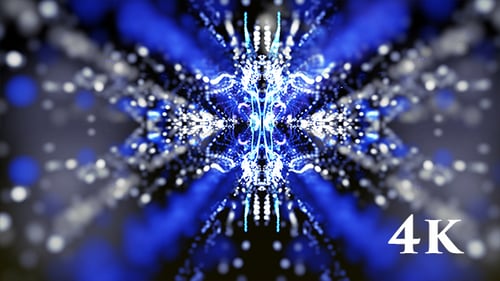 Spectacular Background Abstract Looped Crystal Butterfly