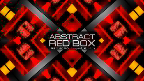 Abstract Geometric Kaleidoscope Loop Background