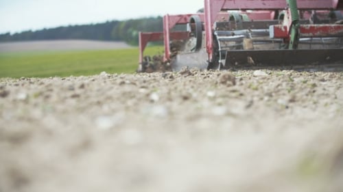 Sowing Field, Agriculture Background