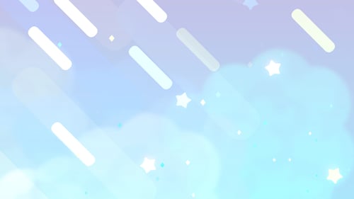 Zeichentrick-Pastel-