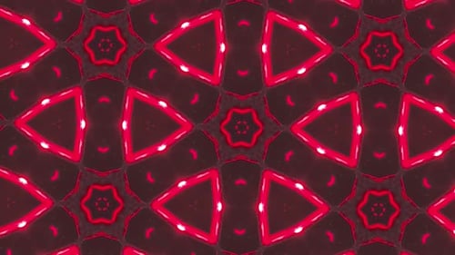 animación abstracta de luces de ne