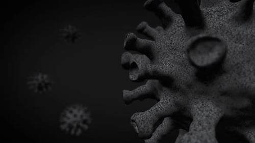 Coronavirus-Hintergrund der gefährlichen Grippe