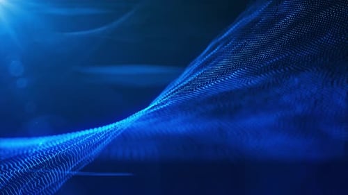 Abstrakte Hintergrundpartikel bilden Linien