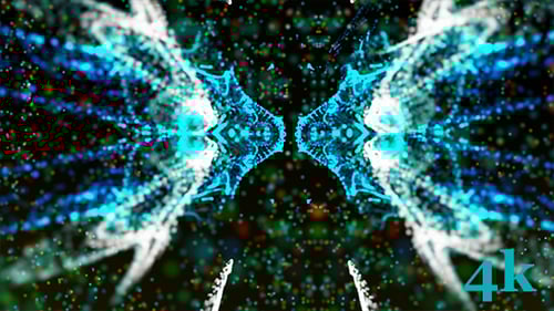 Kaleido Particles Background