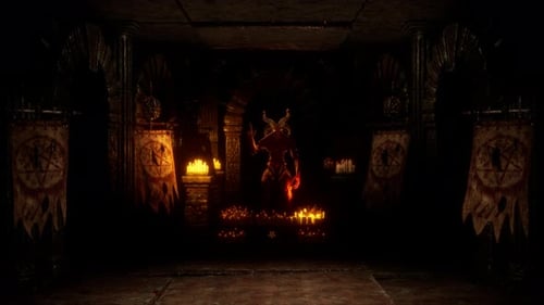 Goat Demon Baphomet VJ Loop