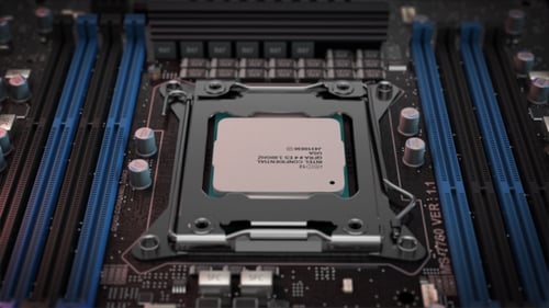 CPU Installation Into Motherboard