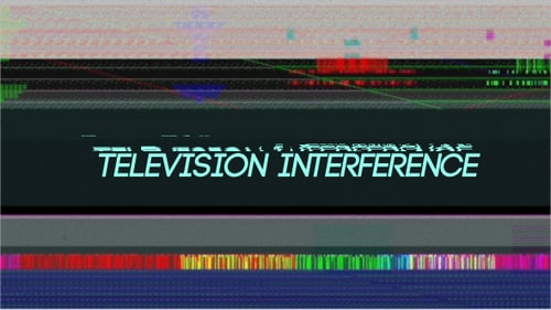 Digital Glitch Noise Overlays and Transitions