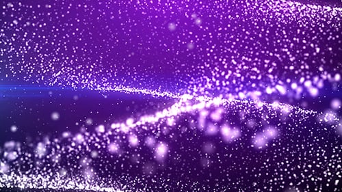 Purple Abstract Particle Waves Motion Background Loop