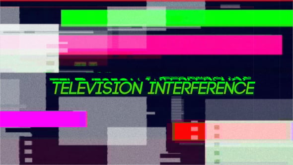 Television Interference 10, Overlays Motion Graphics ft. bad tv ...